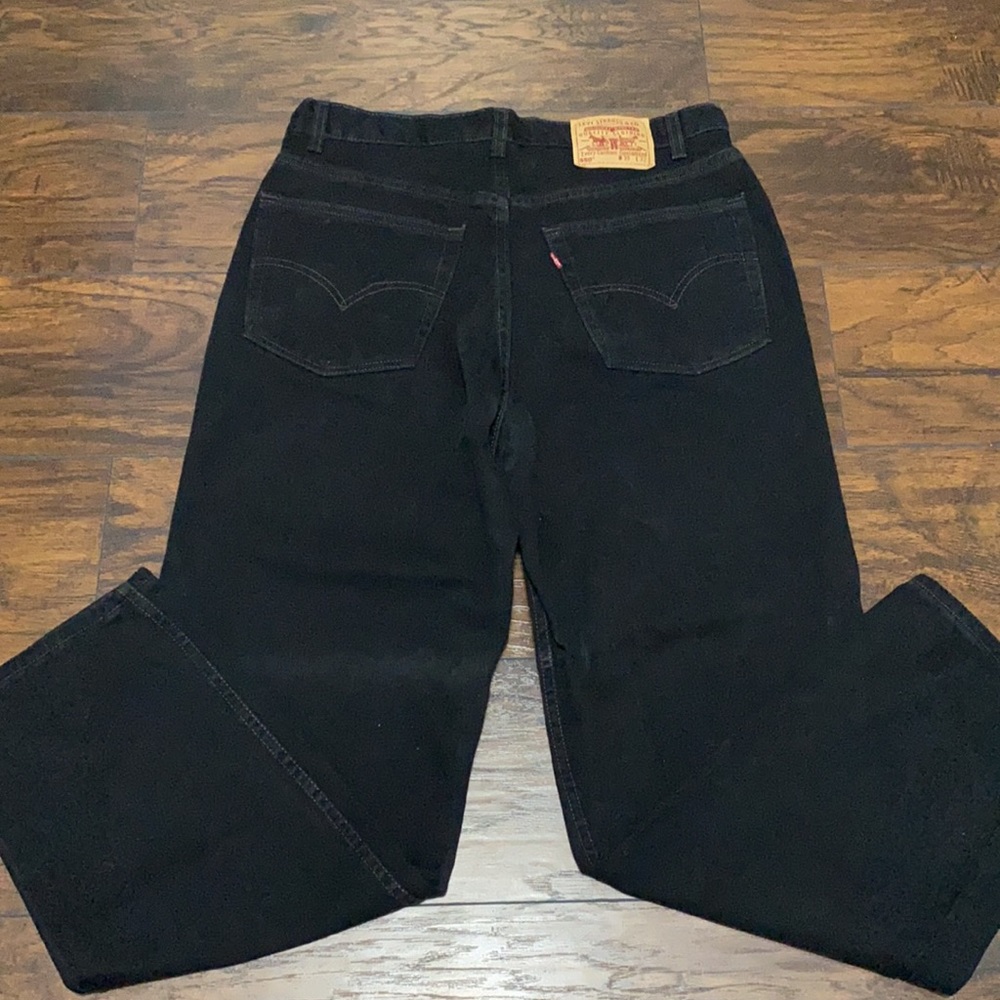 Vintage Levi’s jeans relaxed fit 550 black